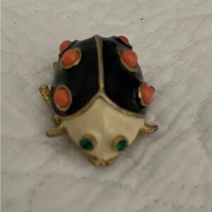Vintage Kenneth J. Lane (KJL) Ladybug Broach